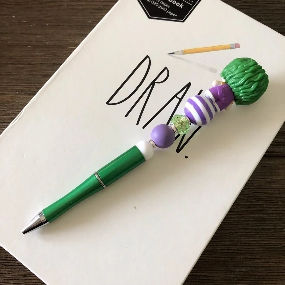DC Comics: The Joker handmade beaded pen